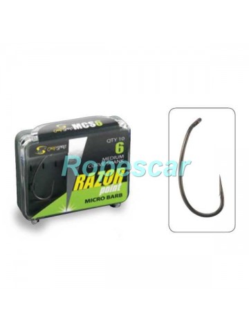 Carlige Razor Medium Curve Shank - Carp Spirit